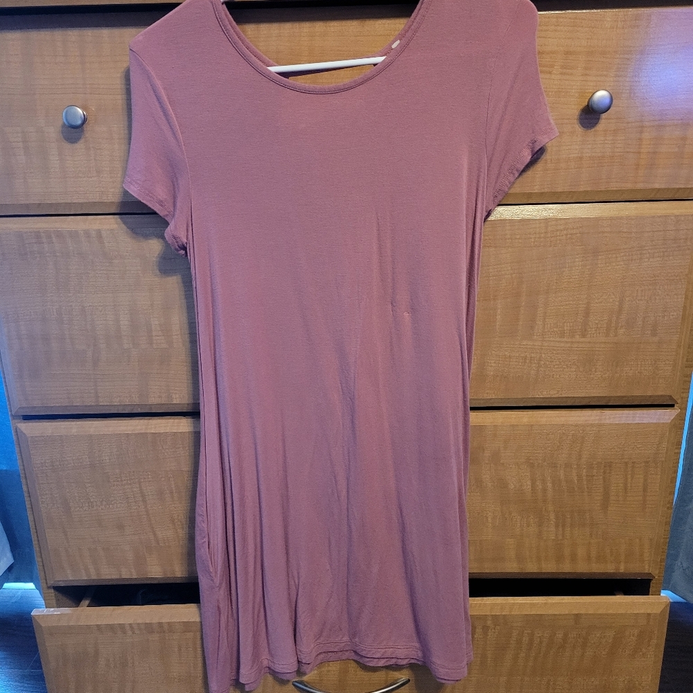 Pink Flowy Dress